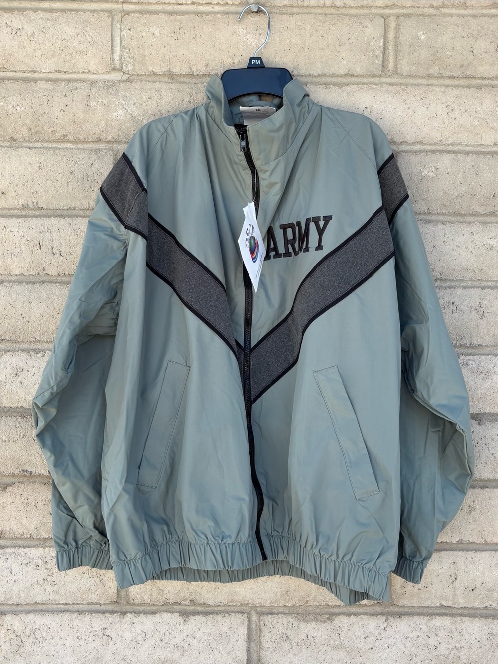 Vontage NEW Army IPFU Physical Fitness PT Jacket Regular Reflective Stripe